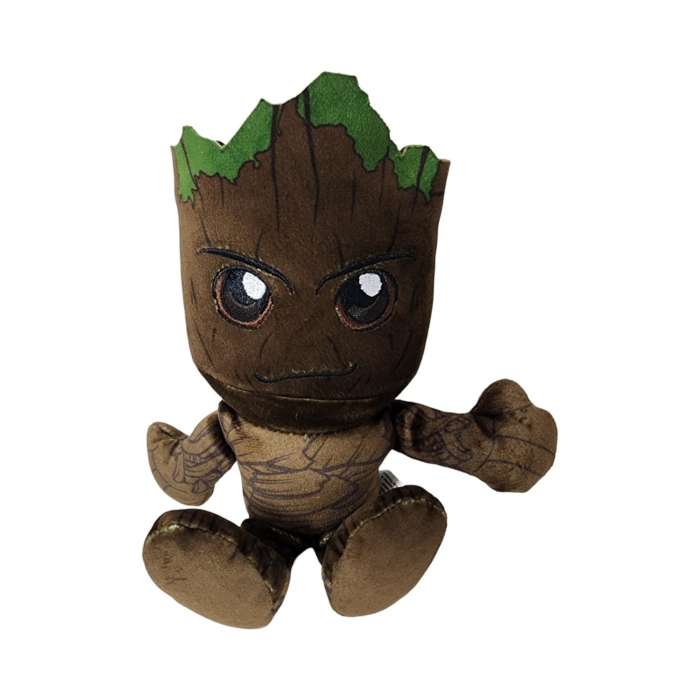 Marvel Avengers Endgame Groot Plush 8.5 Inch Stuffed Toy Brown Green 2022